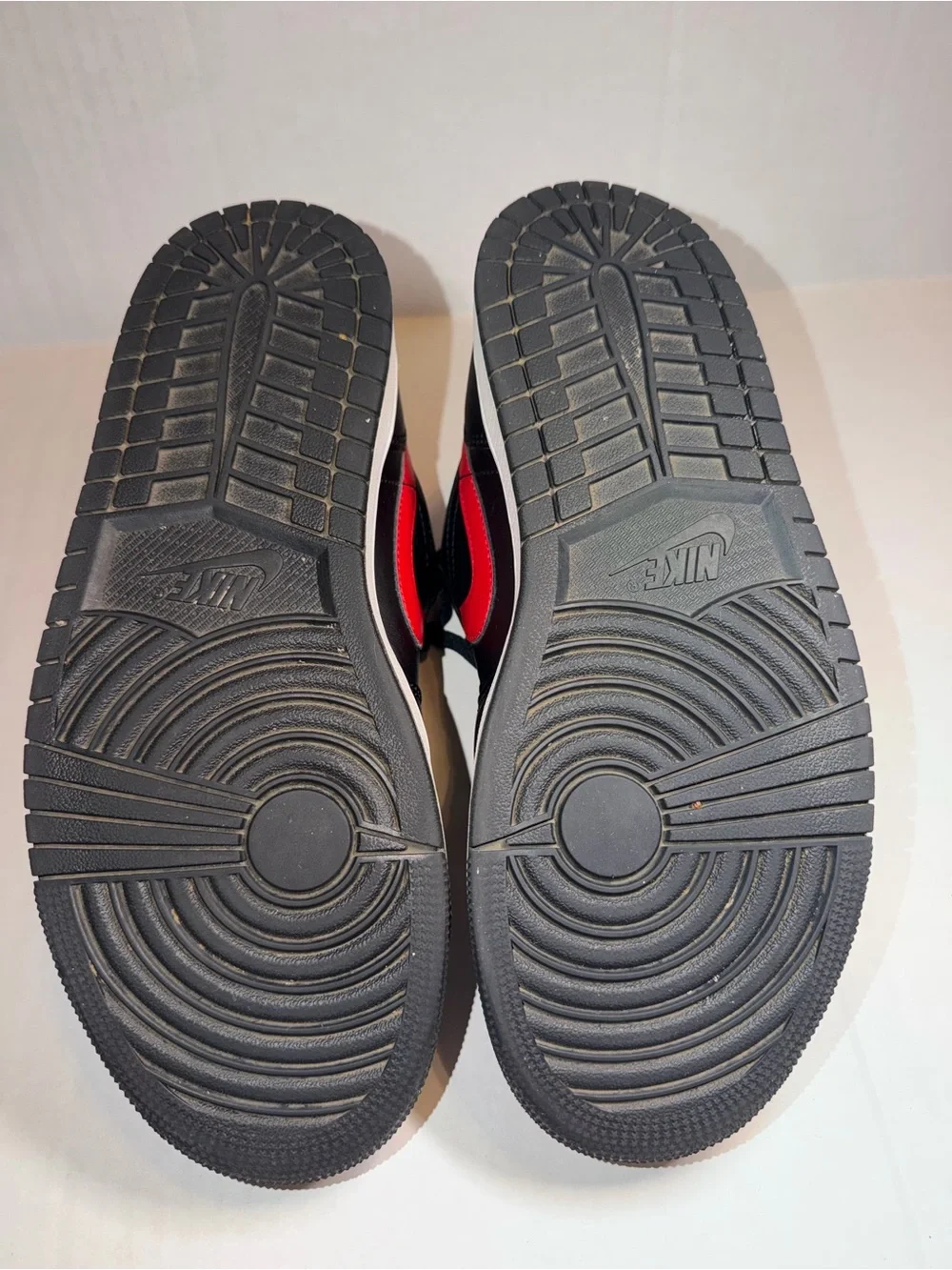 Nike Air Jordan 1 Low WHITE TOE Black/Red-White